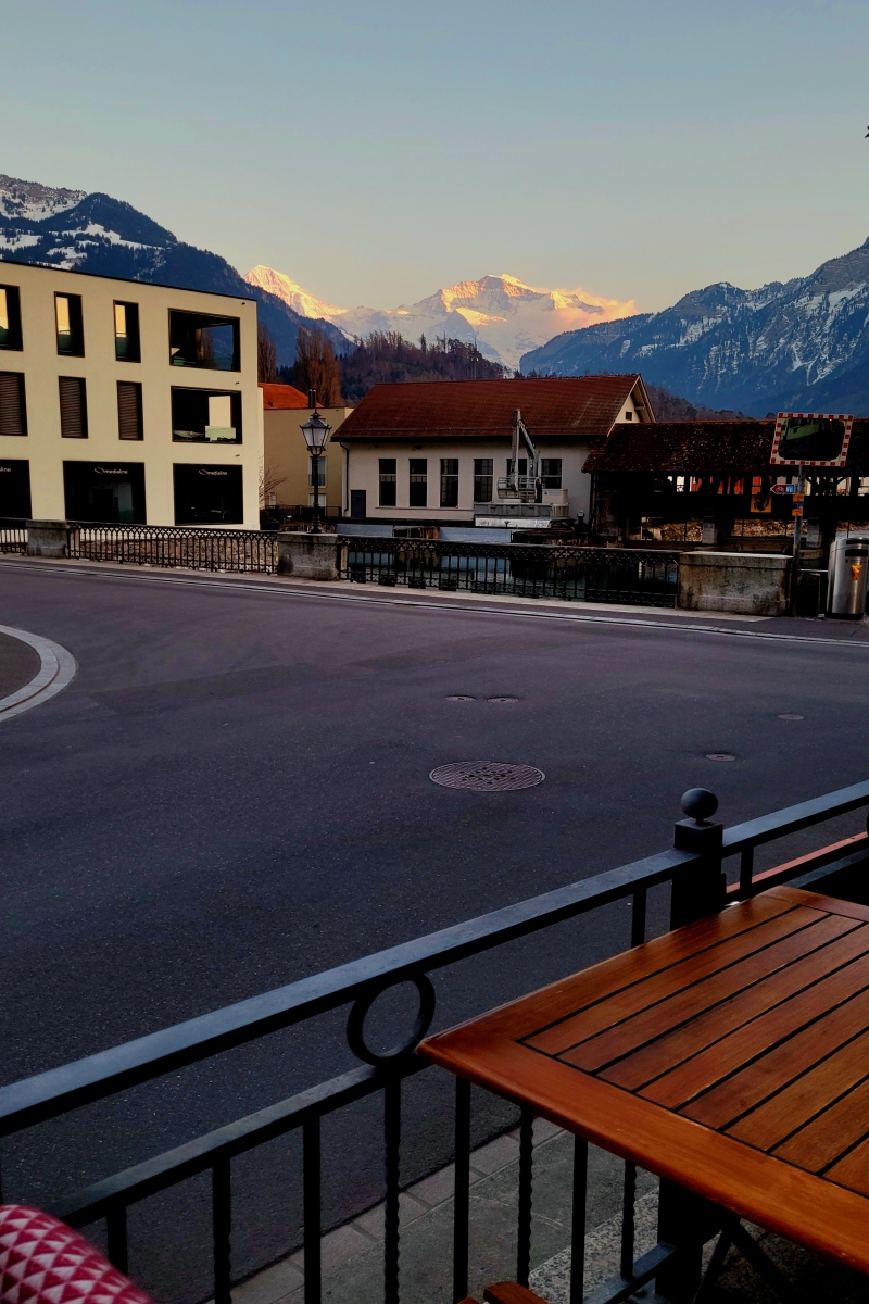 Sunset on the Terrace